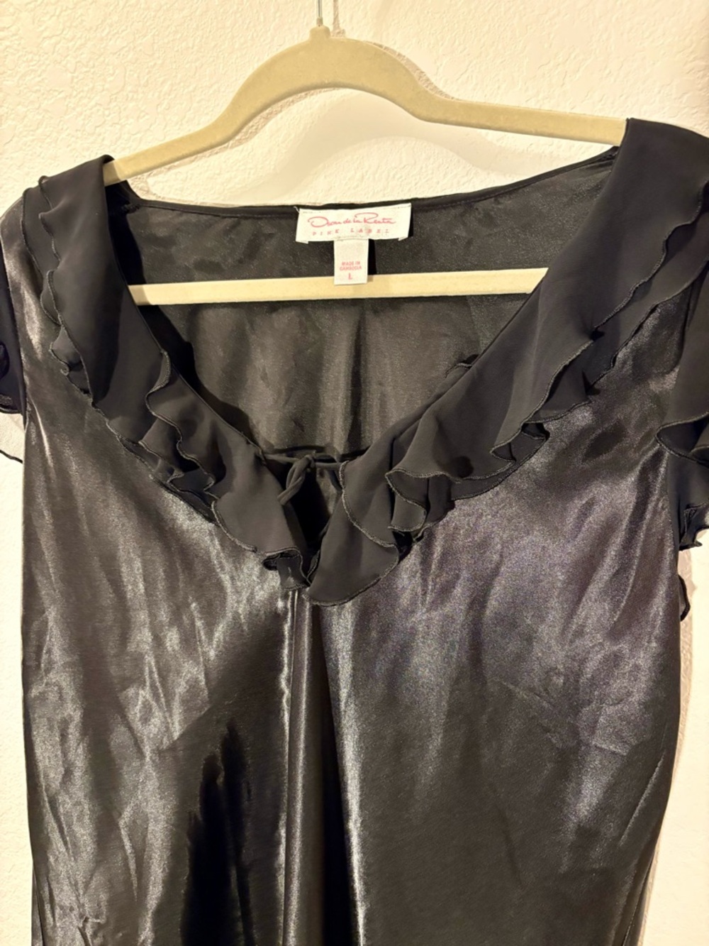 Vintage Oscar de la Renta Pink Label Slip Dress - Picture 2 of 3